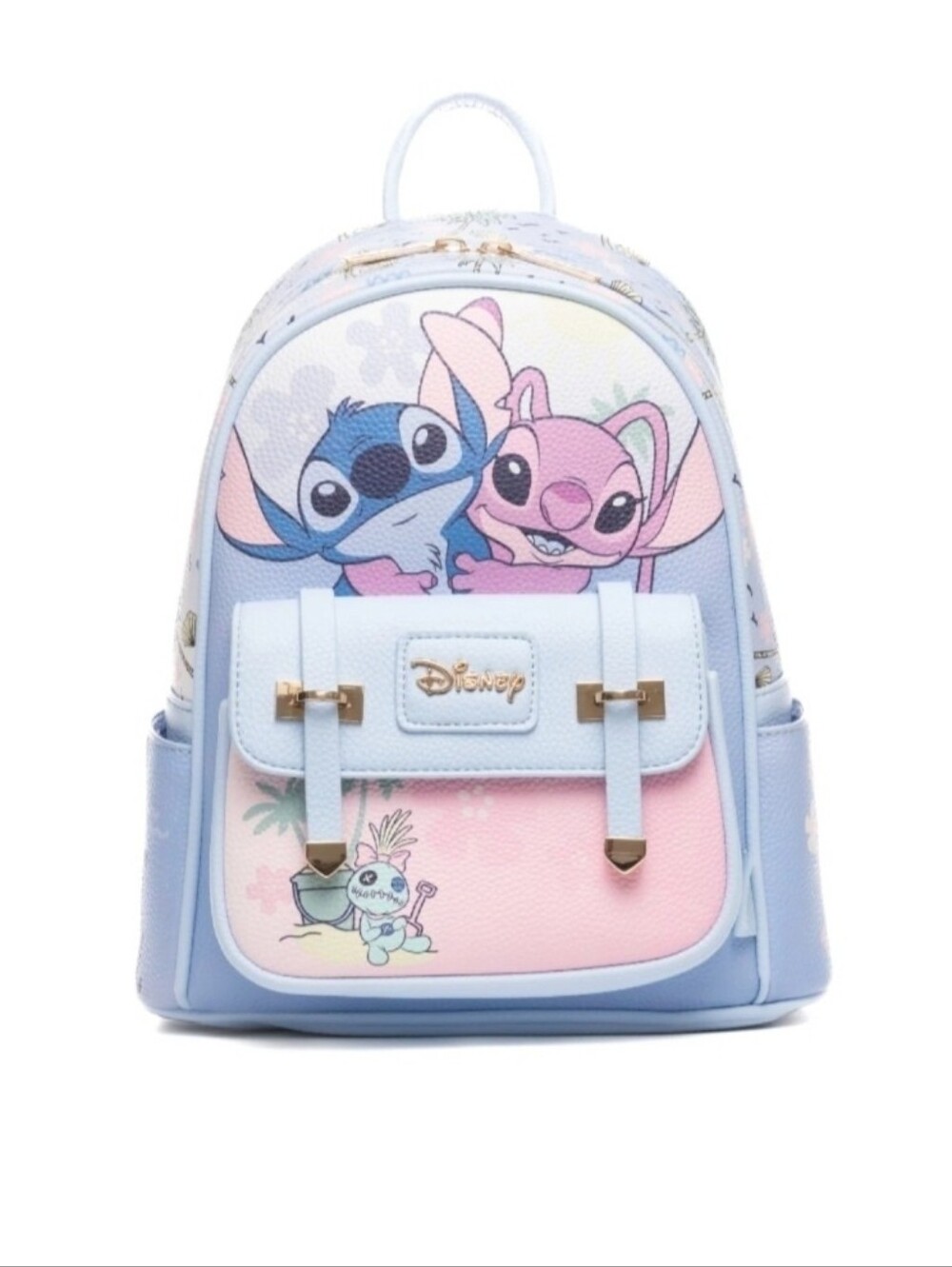 Nwt! Disney's Lilo and Stitch - Angel, Stitch and Scrump WondaPop 11" Backpack
